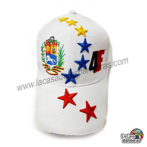 Gorra blanca 4f v3 a