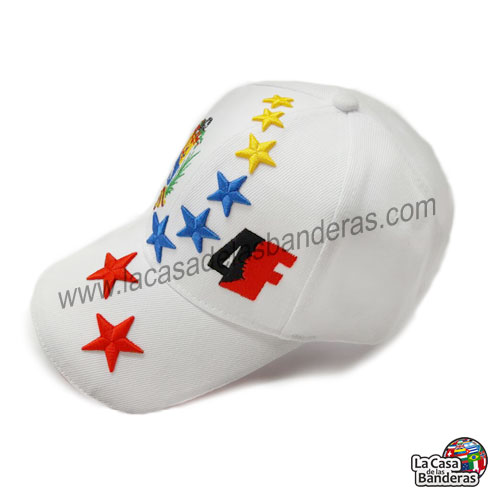 Gorra blanca 4f v4 a