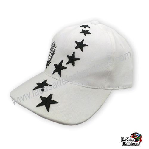 Gorras blanca lateral