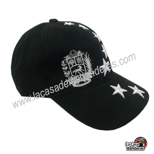 Gorras negras lateral